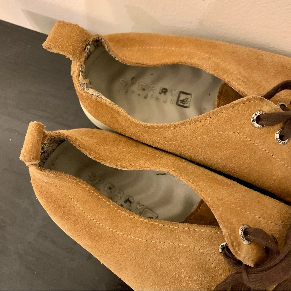 Sperry Suede Shoes - Light Brown